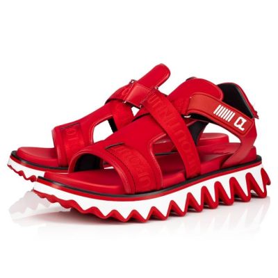 Sandalias Summer Loubishark Christian Louboutin Hombre - Rojos - 1210789M251